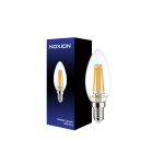 Noxion Lucent LED E14 Candle Filament Clear 4.5W 470lm - 827 Extra Warm White | Dimmable - Replaces 40W