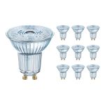 Multipack 10x Ledvance Performance LED Spot Reflector GU10 PAR16 4.5W 350lm 36D - 940 Cool White | Best Colour Rendering - Dimmable - Replaces 50W