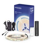 Noxion LED Strip Naga 5 Meter Complete Set - 24V - 120LEDs/m - 9.6W/m - 940 Cool White | 8mm - IP20 - Best Colour Rendering - SMD2835