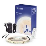 Noxion LED Strip Naga 5 Meter Complete Set - Smart Wifi - 24V - 120LEDs/m - 9.6W/m - 965 Daylight | 8mm - IP20 - Best Colour Rendering - SMD2835