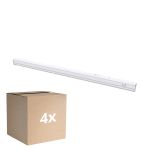 Multipack 4x Noxion LED Batten Batline V2.0 8W 990lm - 830-865 CCT | 60cm
