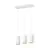 SLV Asto Aluminium White | Suitable for 3x GU10