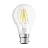 Ledvance Classic Performance LED Bulb B22d Pear Filament Clear 7W 806lm - 827 Extra Warm White | Dimmable - Replaces 60W