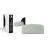 D'Lite Ceiling Light Lunelle 30cm Textile Green | Suitable For 2x E27 