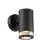 Nordlux Birk Wall Light Aluminium Black | 90mm - IP44 - Suitable for GU10