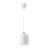 Nordlux Gaston Pendant Metal and Wood White | Suitable for E27