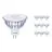 Multipack 10x Philips Corepro LED Spot GU5.3 MR16 7W 621lm 36D - 830 Warm White | Replaces 50W