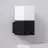 Wall Light Illuzzia Domus Black | E27