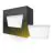 Ceiling Light Square Aluminium White 24W 2400lm - 830-840-860 CCT | Dimmable