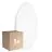 Multipack 5x Ledvance LED Bulkhead Surface CIRCULAR 500 PS Steel White 42W 3500lm - 840 Cool White | IP44