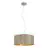Eglo Pendant Maserlo Steel Satin Nickel | Suitable for 3x E27