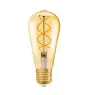 Osram Vintage 1906 LED E27 Edison Filament Gold 4W 300lm - 820 Extra Warm White | Dimmable - Replaces 25W