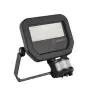 Ledvance LED Floodlight Sensor GEN 3 Black 10W 1100lm 100D - 830 Warm White | IP65 - Motion and Light Sensor - Symmetrical