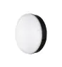 Ledvance Surface Bulkhead 250 Black 10W 800lm - 840 Cool White | IP65 - Emergency 3H with Sensor