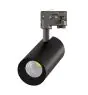 Noxion LED Tracklight 3-Phase Ecowhite Aluminium Black 30W 3210lm 36D - 840 Cool White | UGR <19