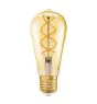 Osram Vintage 1906 LED E27 Edison Filament Gold 4W 300lm - 820 Extra Warm White | Replaces 25W