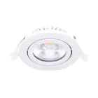Noxion LED Adjustable Slim Spot White 6W 550lm - 930 Warm White | Cutout 75mm - IP54 - Best Colour Rendering 