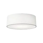 D'Lite Lunelle Ceiling Light 30cm Textile White | Suitable for 1x E27 