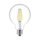 Philips MASTER Value LED Globe E27 120mm Filament Clear 5.9W 806lm - 927 Extra Warm White | Best Colour Rendering - Replaces 60W