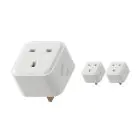 Multipack 3x Calex Smart Tuya Wifi Powerplug UK